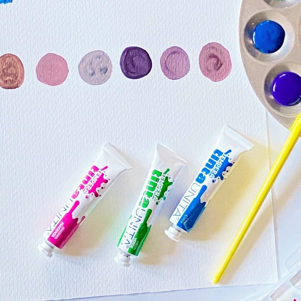 Tempera per Bambini Fleur Colori a Dita o Pennello Lavabile - Bricolfer